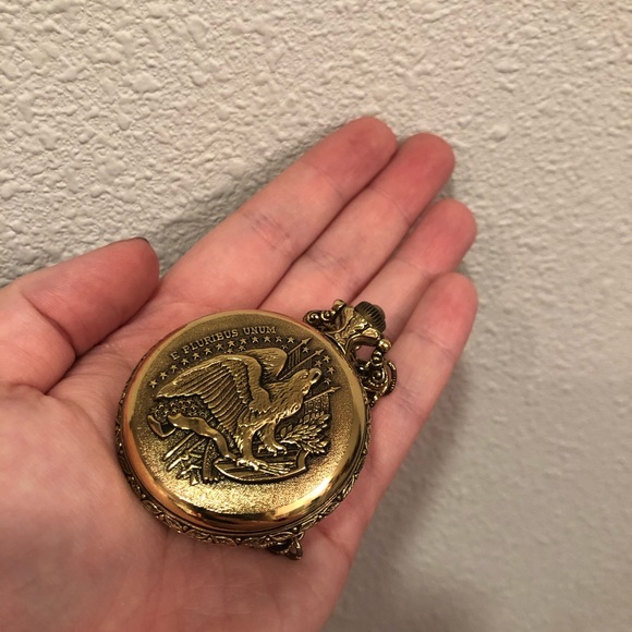 Statue Of Liberty Pocket Watch Sutton - Picture 4 of 8